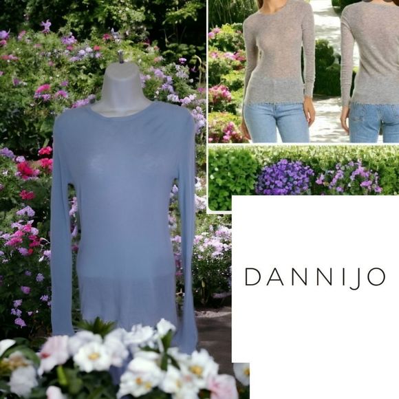 Dannijo blue organic wool sweater - Picture 1 of 8
